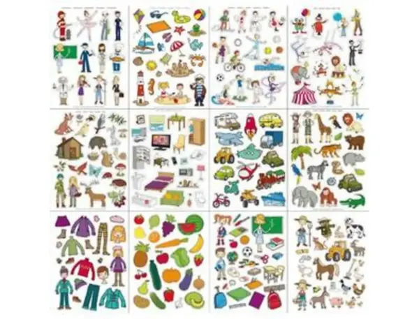 Gommette apli collectivites thematiques assorties 696     unites — Non classé