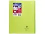 Cahier Pique Clairefontaine Koverbook Couverture Polypropylene 24x32 cm 96 Pages 90g Seyes Coloris Vert — Cahiers… — vue 2