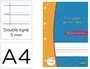 Feuillets Mobiles Hamelin Serpodile Perfores A4 100 Pages Double Ligne 5mm Niveau 2 — Papier, cahier & courrier — vue 2