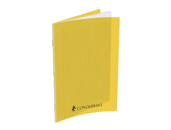 Cahier conquerant poplypropylene indechirable et lavable papier velin extra 24x32 cm 192 pages seyes — Non classé