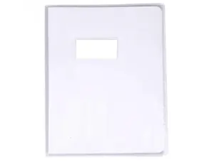 Protege-cahier clairefontaine 17x22cm plastique 12/100e     transparent — Non classé