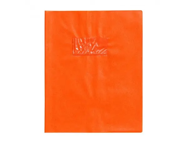 Protege-cahier clairefontaine 17x22cm plastique 22/100e     opaque coloris orange — Non classé