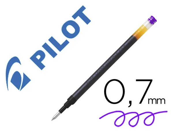 Recharge pilot stylo g2-7 ecriture 0.7 mm coloris       violet — Non classé