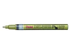 Marqueur pentel peinture paint marker multi-supports   pointe fine 2,9mm coloris or — Non classé