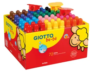 Classpack crayons de couleur maxi be be giotto 10cm mine   7mm 72 unites et 3 tailles    crayons offerts coloris — Non classé