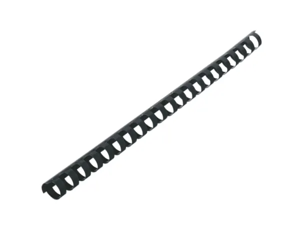 Peignes plastique gbc pour format a4 ï16mm 145 feuilles  coloris noir boite de 100     unites — Non classé