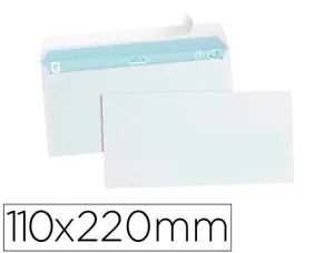GPV Enveloppes, DL, 110 x 220 mm, avec fenêtre, blanc — Enveloppes