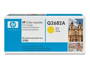 Toner laser original hp q2682a 6000 p jaune — Non classé