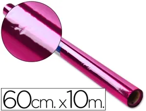 Papier cellophane liderpapel coloris rose rouleau 0.60x10m — Non classé