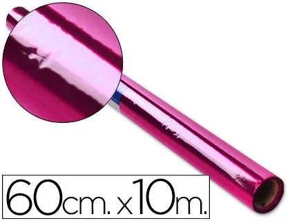 Papier cellophane liderpapel coloris rose rouleau 0.60x10m — Non classé