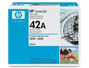 Toner laser original hp q5942a 10000 p noir — Non classé