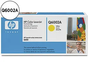 Toner laser original hp q6002a 2000 p jaune — Non classé