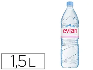 Eau plate évian bouteille 1.5l — Non classé