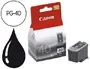 CANON PG-40 cartouche dencre noir capacite standard 16ml 420 pages pack de 1 — Cartouches & toners — vue 2
