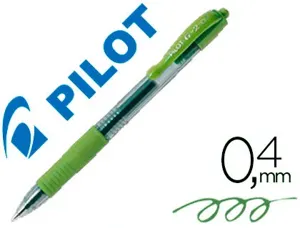 Roller pilot g2 7 fun ecriture moyenne 0.4mm encre gel retractable corps translucide grip caoutchouc citron vert — Non classé