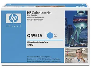 Toner laser original hp q5951a 10000 p cyan — Non classé