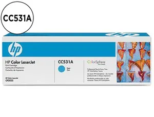 Toner laser original hp 304a 2800 p cyan — Non classé