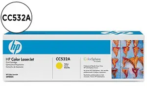 Toner laser original hp 304a 2800 p jaune — Non classé