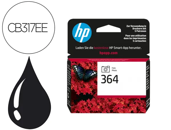 Cartouche d'encre original hp 364 250 p noir — Non classé