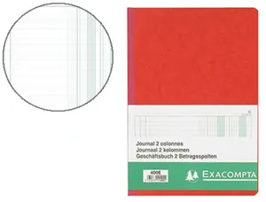 EXACOMPTA Piqûre "Journal folioté, 297 x 210 mm, 32 lignes — Livres de comptes