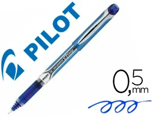 Stylo pilot v7 grip écriture moyenne 0.5mm clip métal grip préhension niveau encre liquide visible 1600m écriture bleu —…