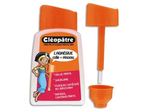 Colle scolaire cléopâtre papier carton travaux manuels sans solvant flacon 80g — Non classé