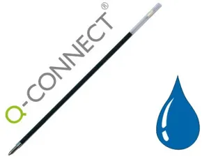 Recharge q-connect stylo-bille sur socle largeur moyenne coloris bleu — Non classé