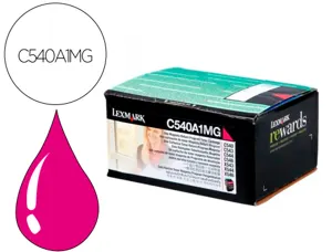 Toner laser original lexmark c540 1000 p magenta — Non classé