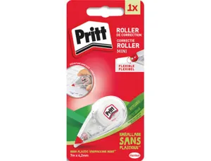 Correcteur pritt dévidoir mini ruban 4.2mmx7m réécriture immédiate prise main facile — Non classé