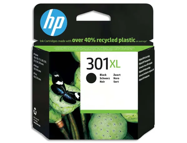 Cartouche d'encre original hp 301xl 480 p noir — Non classé