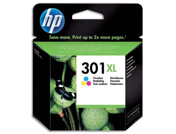 Cartouche d'encre original hp 301xl 330 p cyan/magenta/jaune pack 3 couleur — Non classé