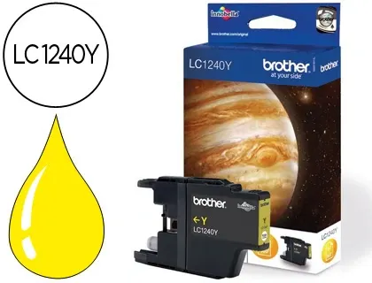 Cartouche d'encre original brother lc1240y 600 p jaune — Non classé