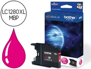 Cartouche d'encre original brother lc1280xlm 1200 p magenta — Non classé