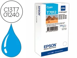 Cartouche d'encre original epson c13t70124010 3400 p cyan — Non classé