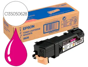 Toner laser original epson c13s050628 2500 p magenta