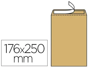 Pochette kraft gpv adhésive économique b5 176x250mm 85g sachet 25 unités — Non classé