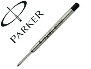Recharge solveig stylo-bille type parker universelle métal largeur moyenne couleur noir — Non classé