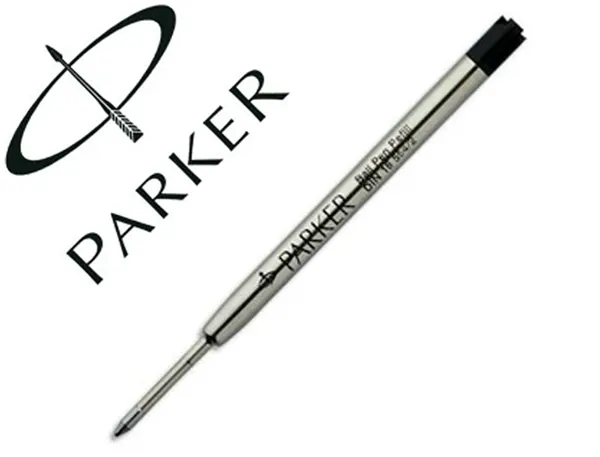 Recharge solveig stylo-bille type parker universelle métal largeur moyenne couleur noir — Non classé