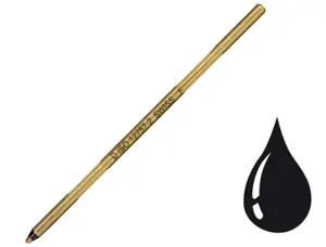 Recharge universelle stylo-bille courte laiton largeur moyenne coloris noir — Non classé