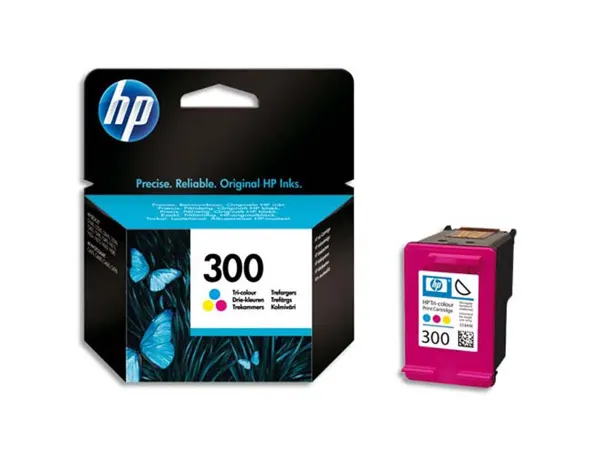Cartouche d'encre original hp 300 165 p cyan/magenta/jaune pack 3 couleur — Non classé