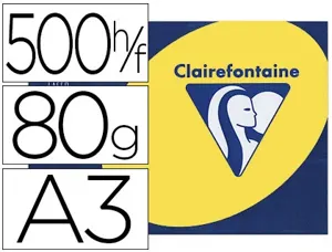 Clairefontaine Papier universel Trophée, A3, jaune soleil — Papier copieur et imprimante