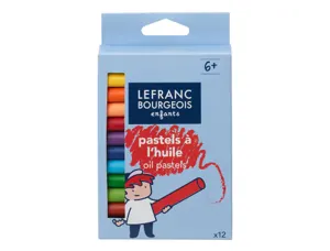 Pastel huile lefranc bourgeois 60mm diamètre 8mm coloris assortis boîte 12 unités — Non classé