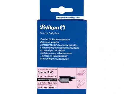 Ruban encreur pour calcu latrices ir 40 couleur noir blister de 5 — Non classé