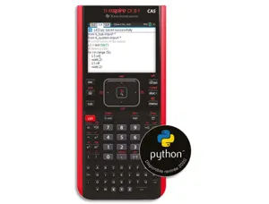 Calculatrice texas instruments graphique ti-nspire cx ii-t maths scientifique partage écran 4 python par mise à jour os —…