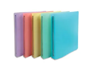 Classeur 4 anneaux exacompta chromaline pp 7/10e dos 4cm format a4+ coloris assortis pastel — Non classé