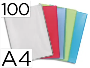 Protège-documents exacompta chromaline polypropylène 200 vues coloris assortis — Non classé