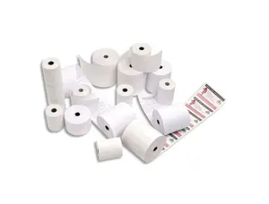 Bobine caisse standard exacompta papier offset extra-blanc 60g 1 pli format 76x70x12mm longueur 44m fsc — Non classé