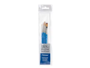 Set de pinceaux winsor & newton cotman manche court n°1 4 unites — Non classé