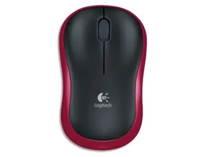 Souris sans fil logitech m185 coloris rouge — Non classé