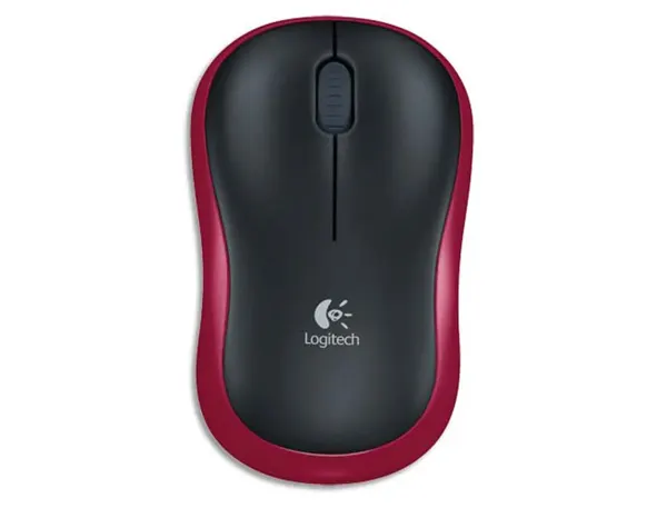 Souris sans fil logitech m185 coloris rouge — Non classé